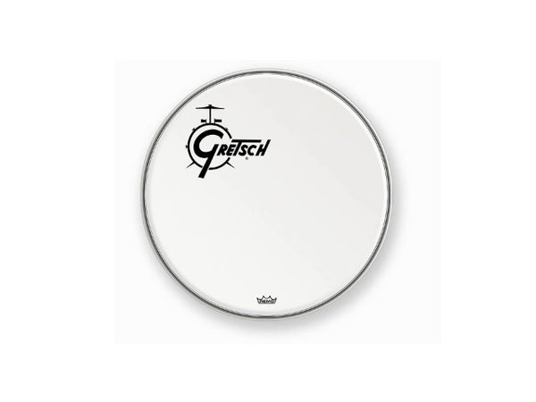 Gretsch 22" Coated Resonant Bass Drum Head w/ Offset Logo