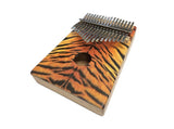 Beaver Creek 17 Note Kalimba Tiger Stripe Finish