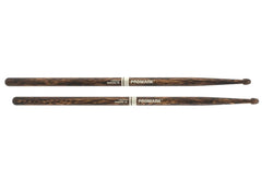 Baguettes de batterie ProMark 5B Rebound Firegrain avec pointe en bois d'hickory