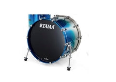 Tama 20x14 Starclassic Walnut/Birch Lacquer Finish Bass Drum w/ Tom Holder Base