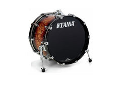 Tama 20x14 Starclassic Walnut/Birch Lacquer Finish Bass Drum w/ Tom Holder Base