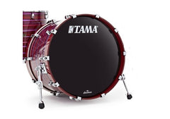 Tama 20x14 Starclassic Walnut/Birch Lacquer Finish Bass Drum w/ Tom Holder Base