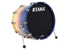 Tama 20x14 Starclassic Walnut/Birch Lacquer Finish Bass Drum w/ Tom Holder Base