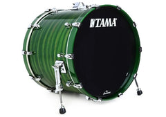Tama 20x14 Starclassic Walnut/Birch Lacquer Finish Bass Drum w/ Tom Holder Base