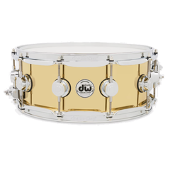 DW Polished Brass 5.5x14 Snare Drum