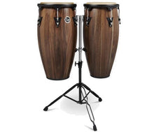 LP Aspire 11" and 12" Conga Set Siam Walnut LPA647-SW