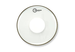Aquarian 12" Response 2 Clear Drumhead w/Power Dot