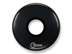 Aquarian 18" Regulator w/ Hole Black Bass Head