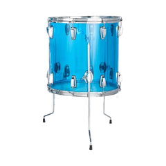 Ludwig Vistalite Floor Tom Blue 16x16 LF966VXX55WC