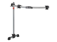 Gibraltar Road Series 36 Curved Bar Rack with Fix T Leg, RS Black Clamps GRS125C