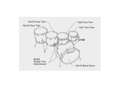 Tama Starclassic Performer 5PC Shell Pack