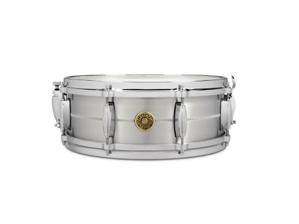Gretsch  5x14 Solid Aluminum USA Custom Snare Drum
