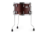 Pearl 14x10 Modern Utility Maple Satin Mahogany Floor Snare Drum