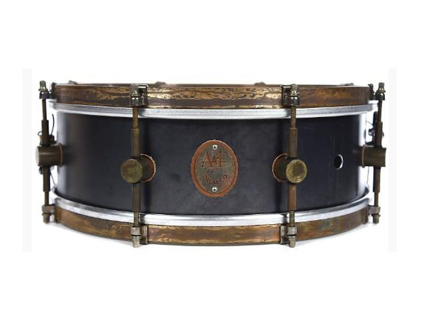A&F Raw Steel Snare Drum 5X14