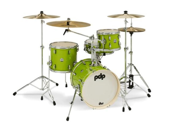 PDP New Yorker Electric Green Sparkle 4 PC Shell Pack