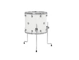 DW Design Series 16x18 Floor Tom Gloss White