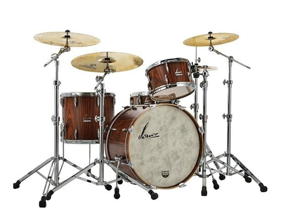 Sonor Vintage Series 3 Piece Shell Pack Rosewood Satin Gloss 12 14 20 w/ Mount