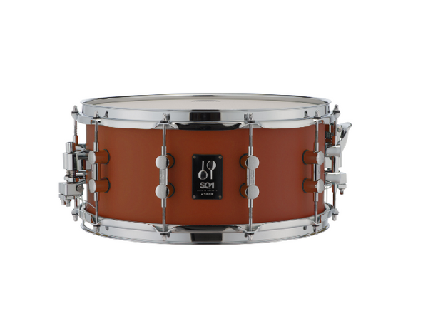 Sonor SQ1 14x6.5 Snare Drum Satin Copper Brown