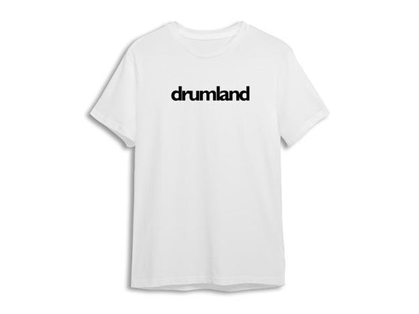 Drumland White T-Shirt Large